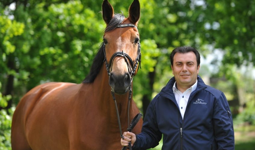 Equipergato® Geschäftsführer Roukaz Soufiah mit Pferd