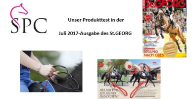 Reitbommel® Produkttest in der Juli-2017-Ausgabe des St.GEORG