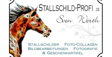 Boxenschild vom Stallschild-Profi