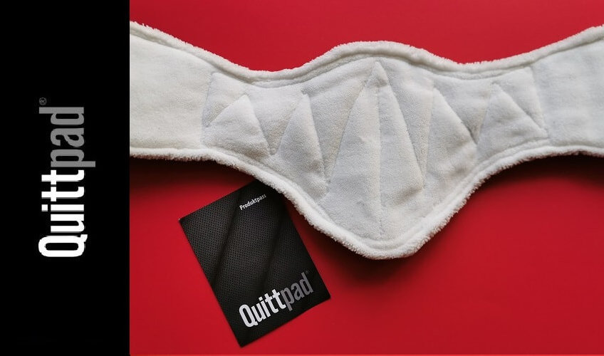 Quittpad ® Sattelgurt mit Brustbeinschutz